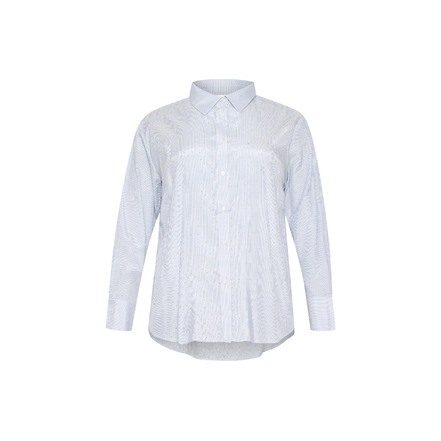 Kaffe Curve blouse blauw
