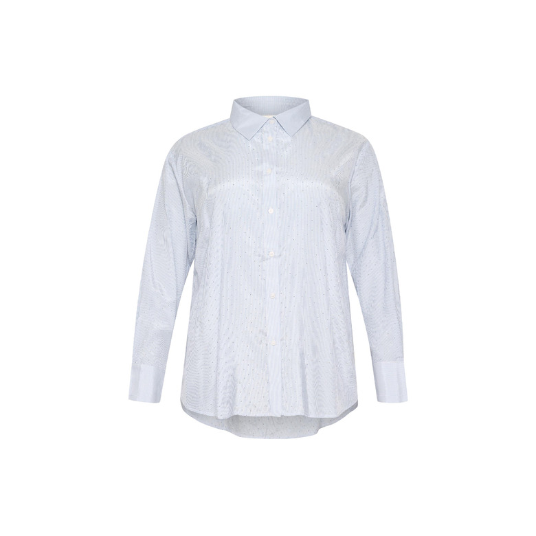 Kaffe Curve blouse blauw