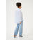 Kaffe Curve blouse blauw 3