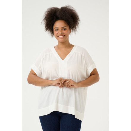 Kaffe Curve blouse wit