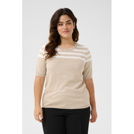 Kaffe Curve trui beige