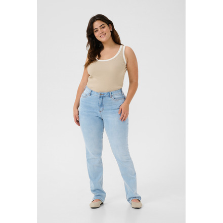 Kaffe Curve jeans blauw