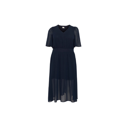 Kaffe Curve jurk blauw