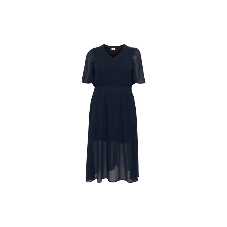 Kaffe Curve jurk blauw 1