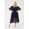 Kaffe Curve jurk blauw 2