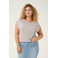 Kaffe Curve t-shirt beige 2
