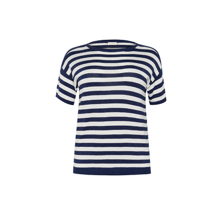 Kaffe Curve trui blauw