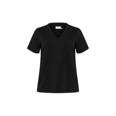 Kaffe Curve t-shirt zwart