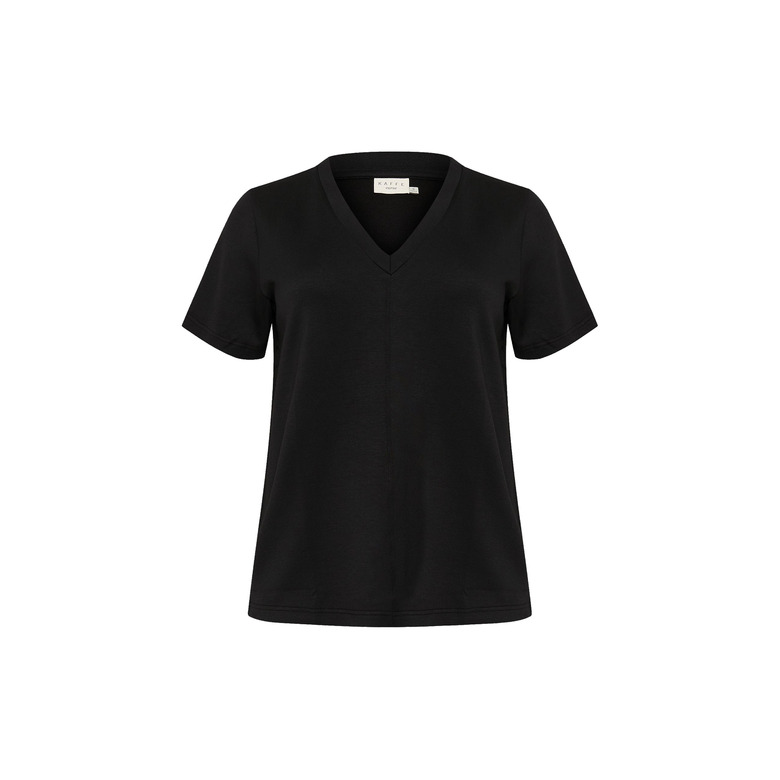 Kaffe Curve t-shirt zwart 1