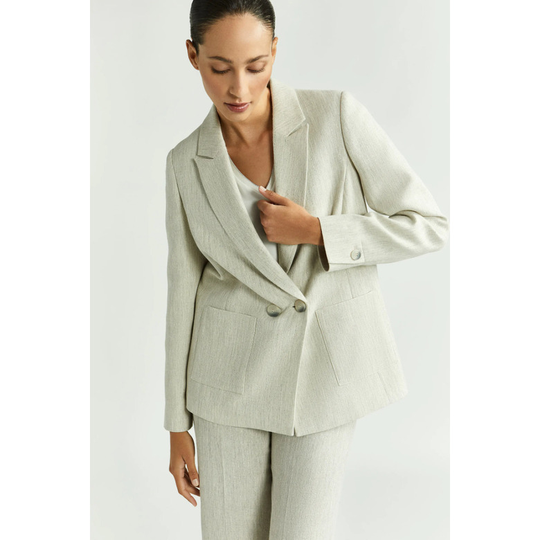 Xandres blazer ecru 2