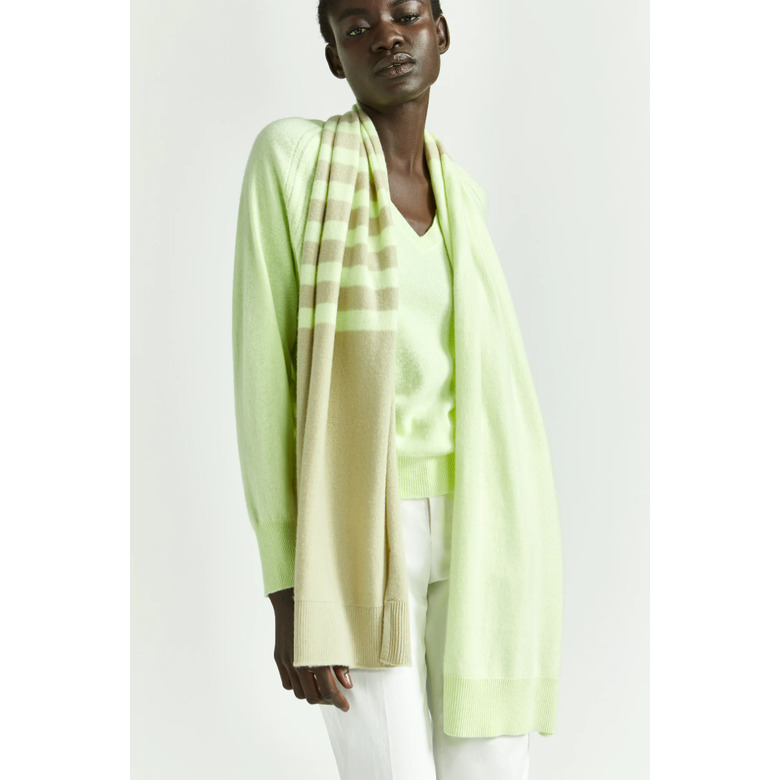 Xandres Cashmere trui groen 2
