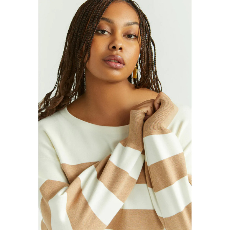 Xandres sweater lightbrown 3