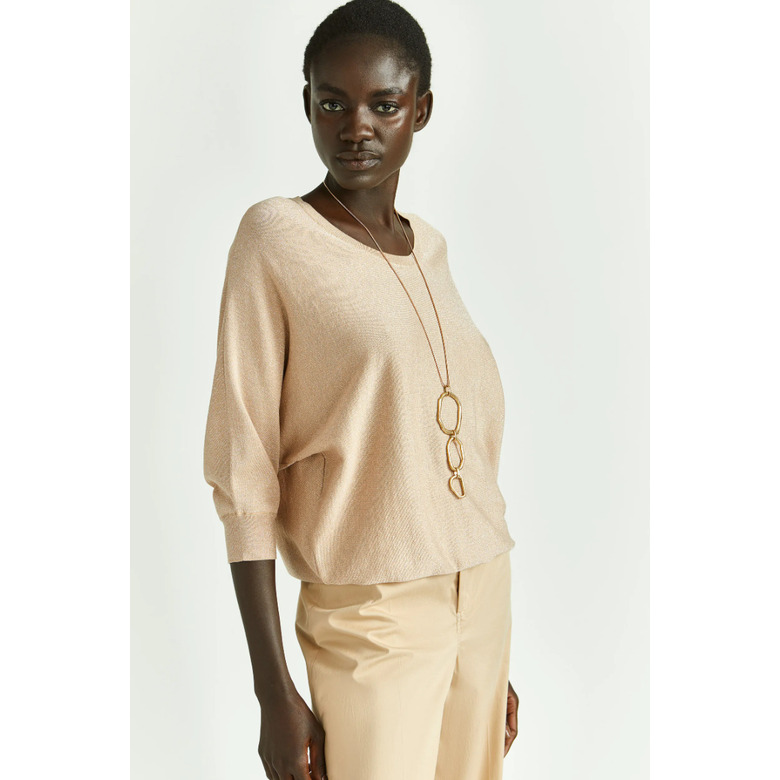 Xandres sweater lightbrown 2