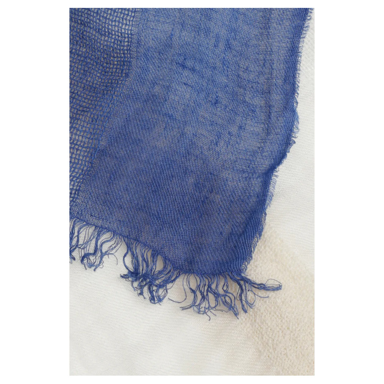 Xandres echarpe bleu 2