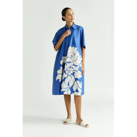 Xandres jurk blauw