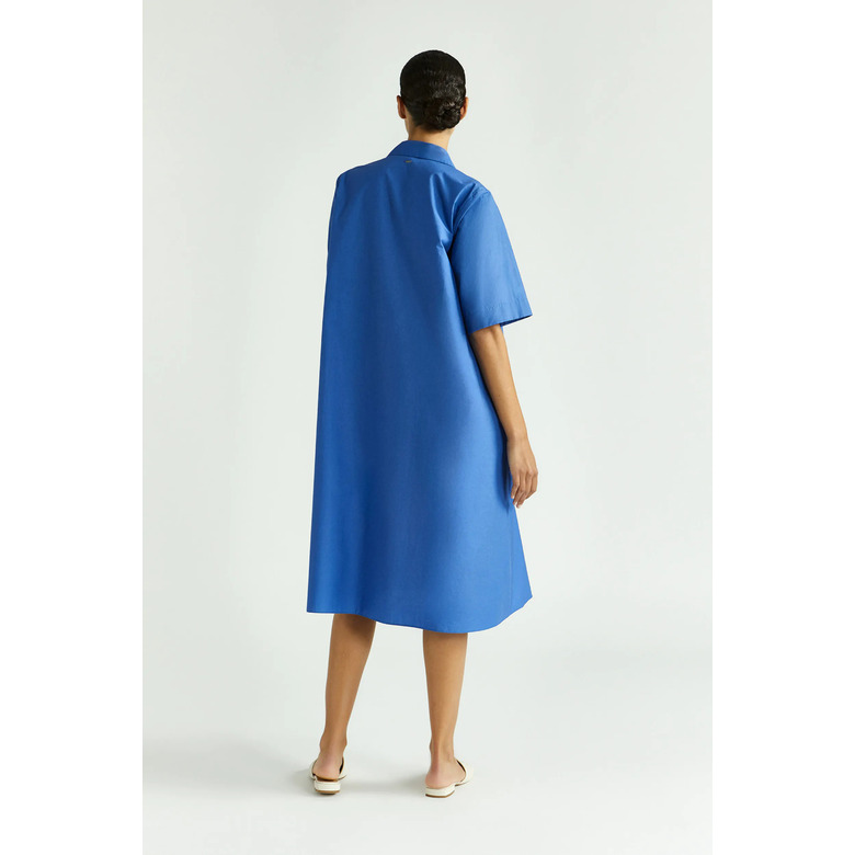 Xandres jurk blauw 3