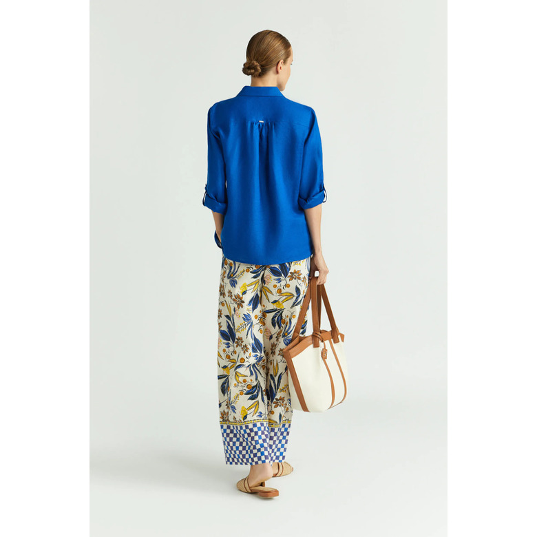 Xandres bluse blau 3