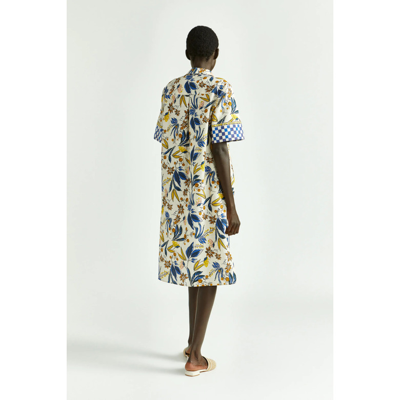 Xandres robe bleu 3