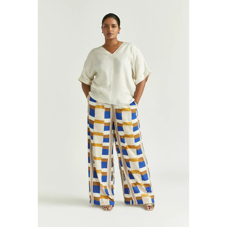 Xandres trousers blue 4