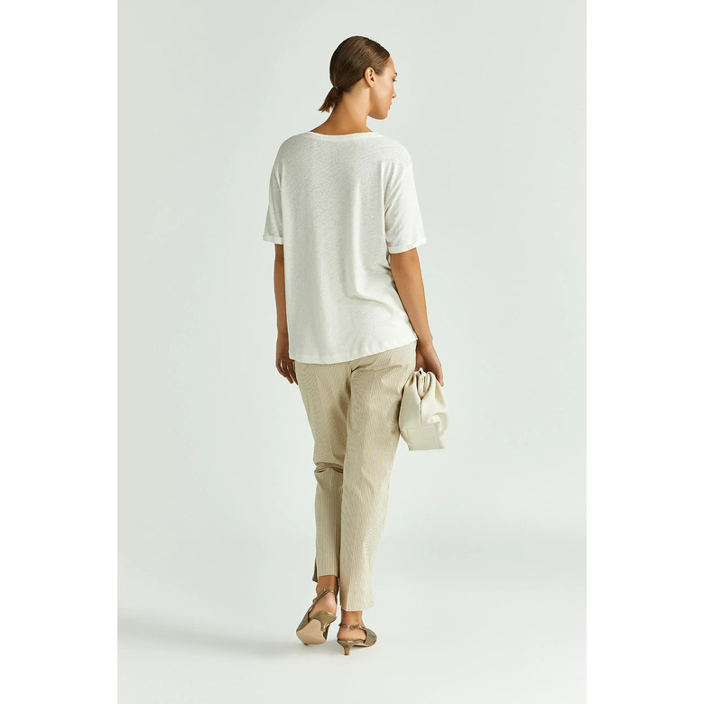 Xandres trousers lightbrown 3