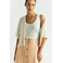 Xandres gilet ecru 2