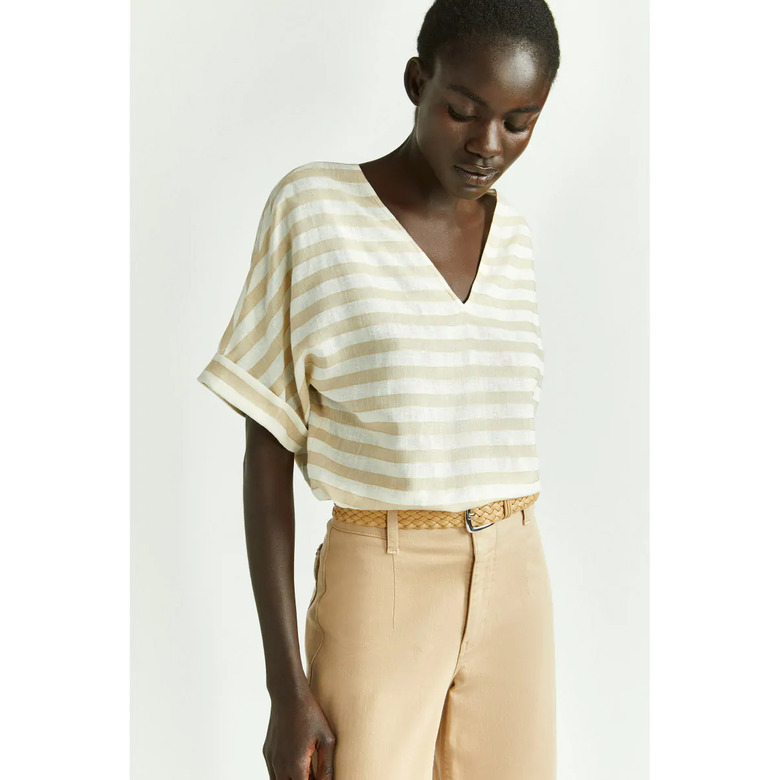 Xandres blouse beige 2