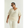 Xandres blouse beige 3