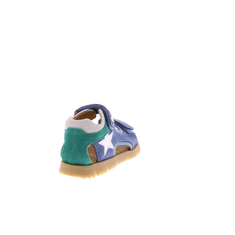 Stones And Bones sandalen blauw 4