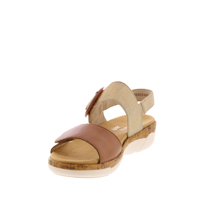 Remonte sandals cognac 3