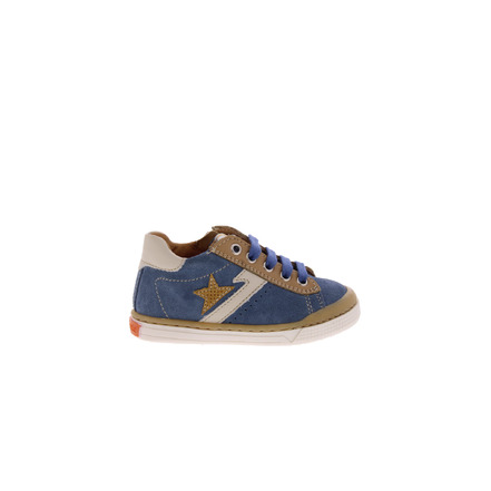 Babybotte veterschoenen blauw