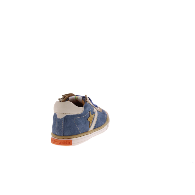 Babybotte veterschoenen blauw 4