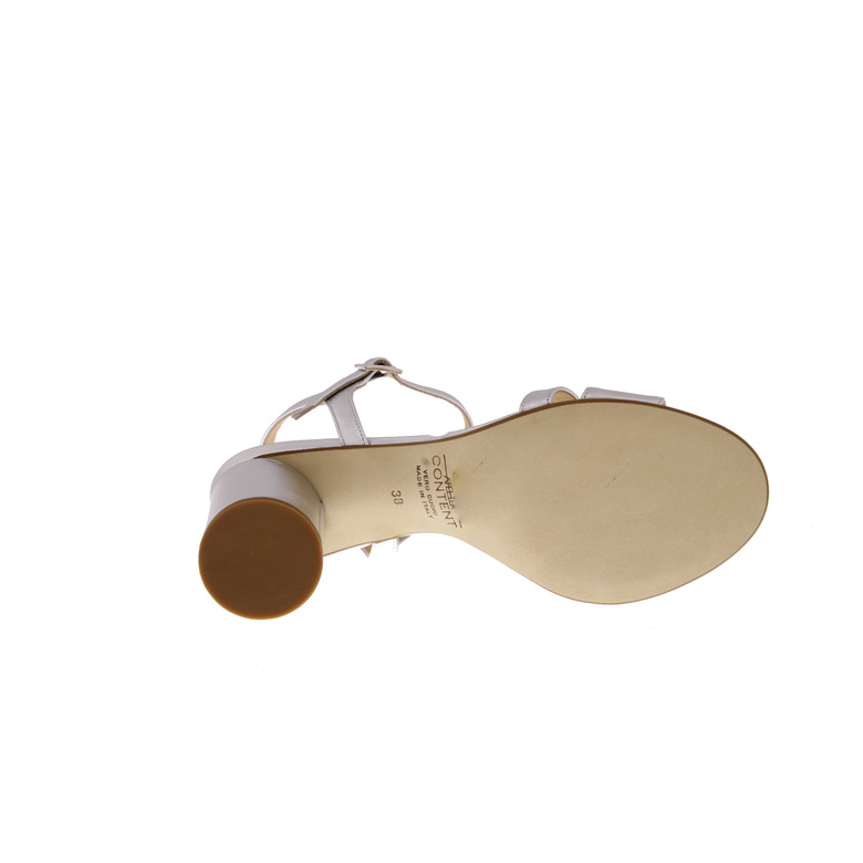 Atelier Content sandals silver 5