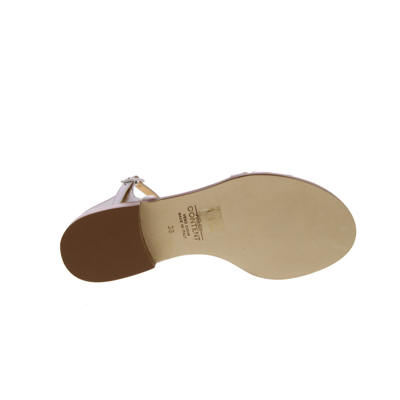 Atelier Content sandals silver 5