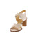 Atelier Content sandals ecru 3