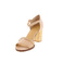 Atelier Content sandals nude 3