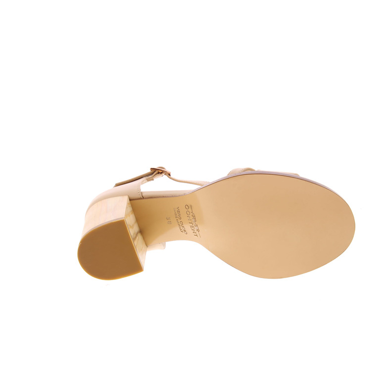 Atelier Content sandals nude 5
