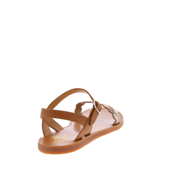 Pom D'api sandalen camel 4