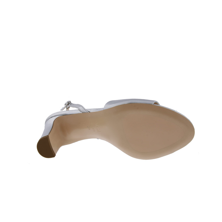 Agl sandals silver 5
