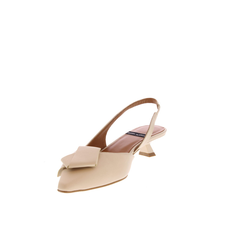 Angel Alarcon pumps ecru 3