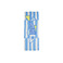 Caroline Biss echarpe bleu 1
