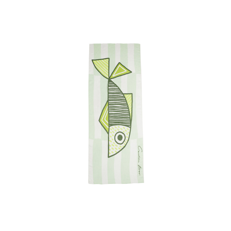 Caroline Biss echarpe vert 1