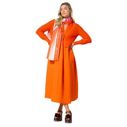 Caroline Biss echarpe orange