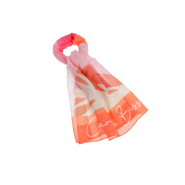 Caroline Biss echarpe orange