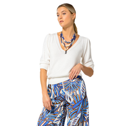 Caroline Biss pullover ecru