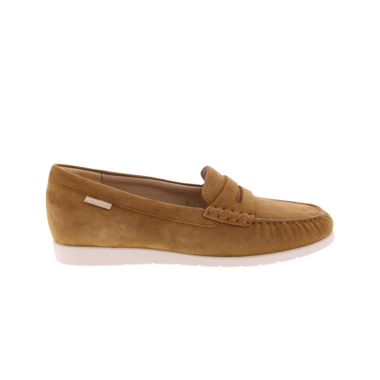 Mephisto mokassins & halbschuhe cognac