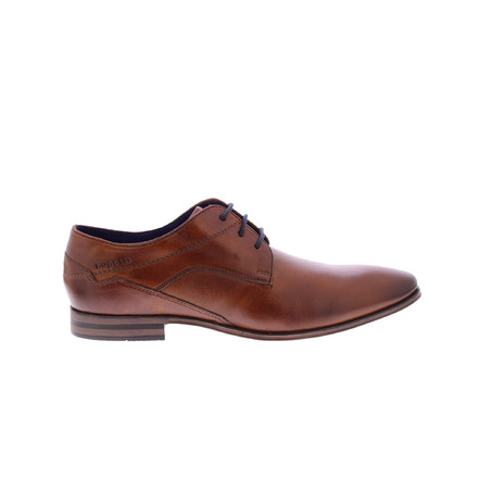 Bugattishoes lace shoes cognac
