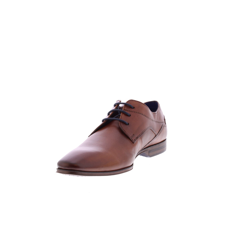 Bugattishoes lace shoes cognac 3
