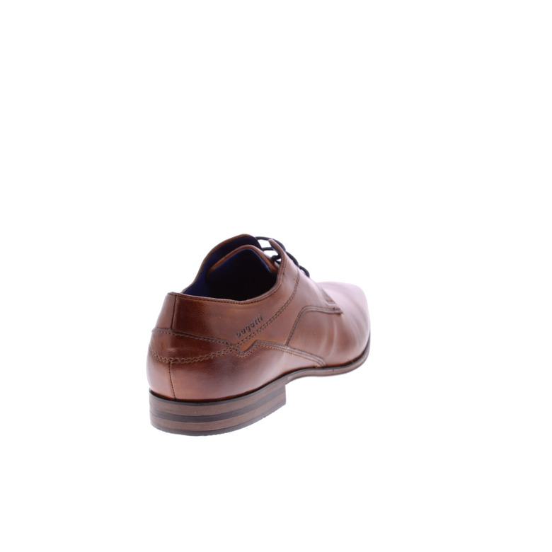Bugattishoes lace shoes cognac 4
