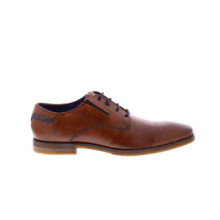 Bugattishoes lace shoes cognac