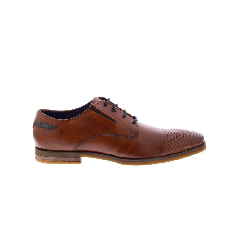 Bugattishoes lace shoes cognac